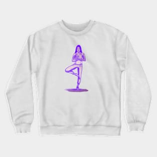 Yoga Girl Crewneck Sweatshirt